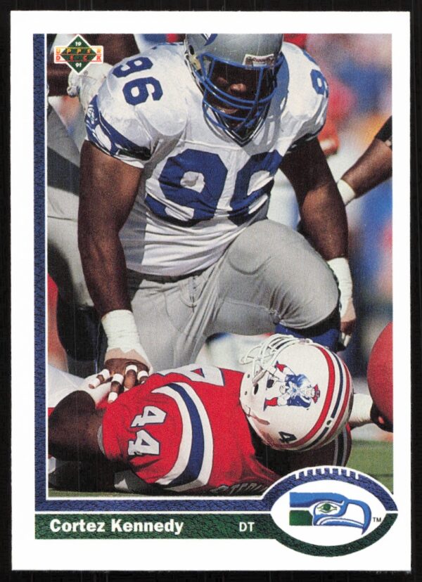 1991 Upper Deck Cortez Kennedy #491 (Front)