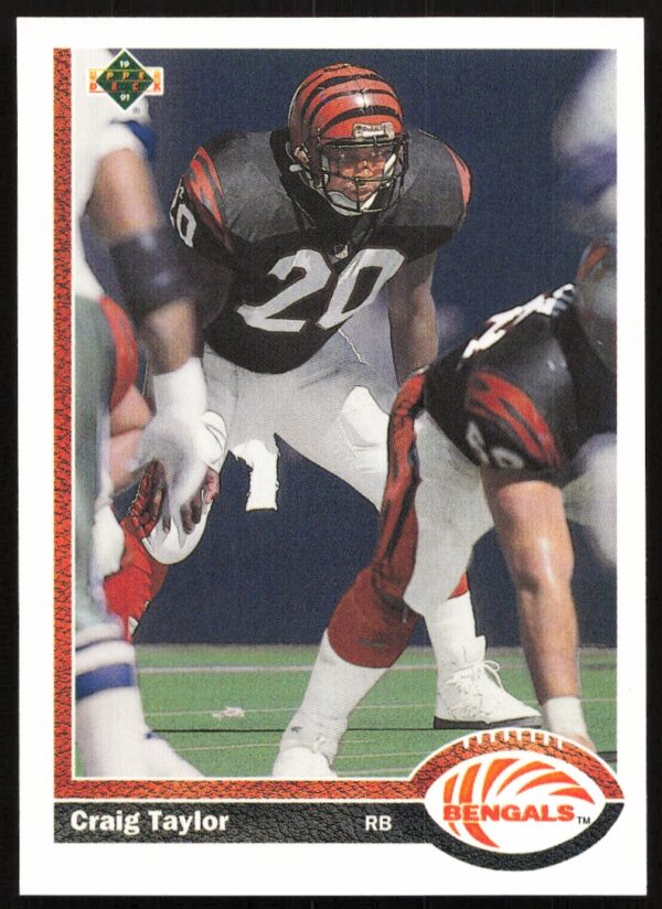 1991 Upper Deck Craig Taylor #676 (Front)