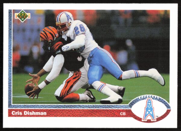 1991 Upper Deck Cris Dishman #279 (Front)