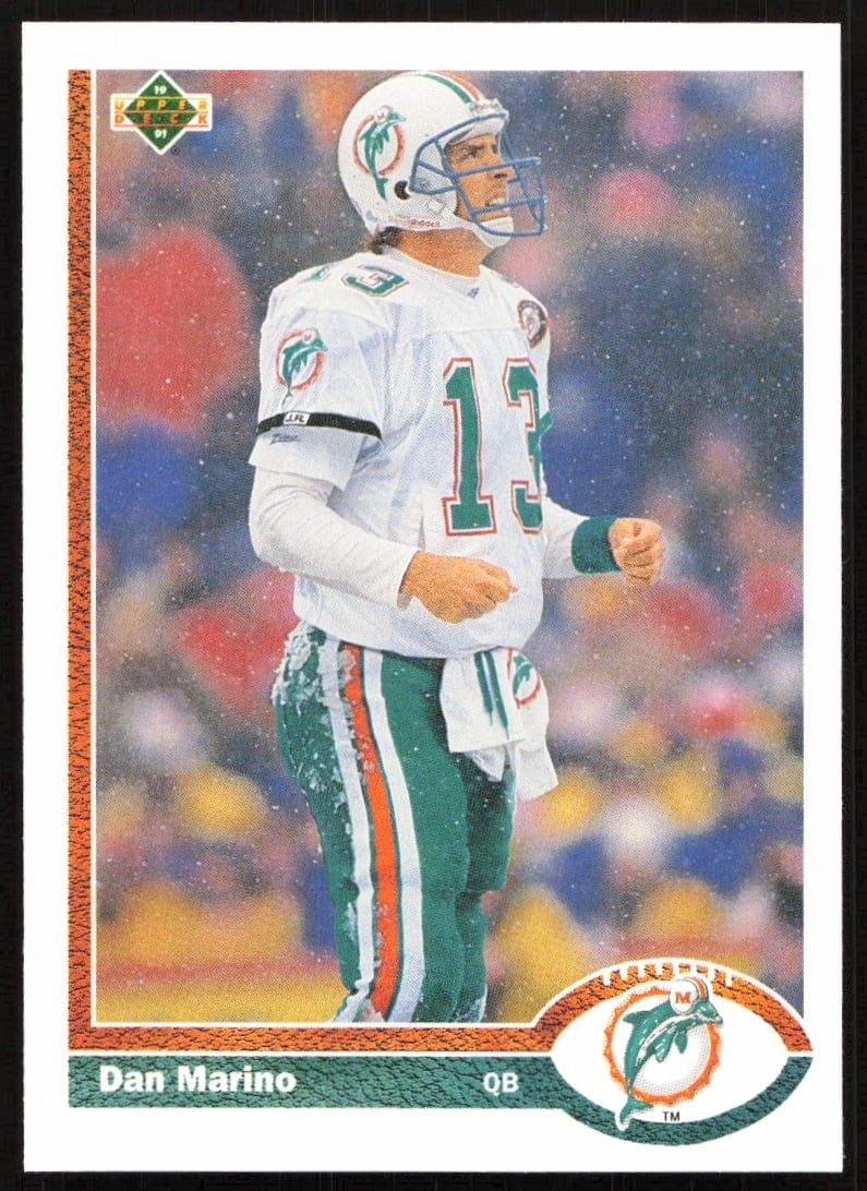 1991 Upper Deck Dan Marino #255 (Front)