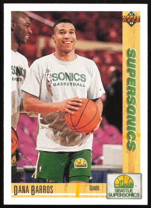 1991 Upper Deck Dana Barros #102 (Front)