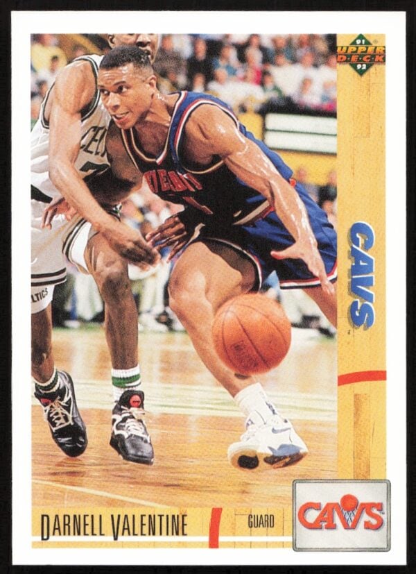 1991 Upper Deck Darnell Valentine #227 (Front)