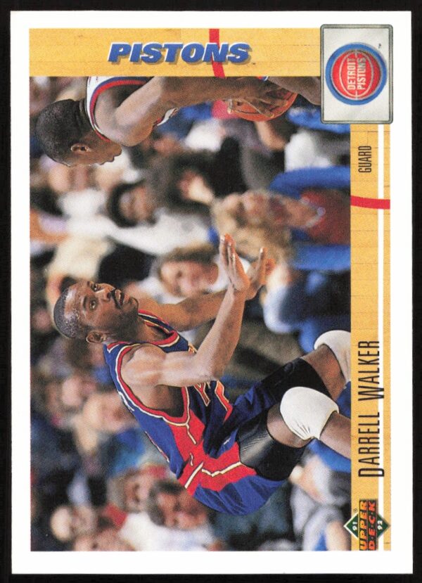 1991 Upper Deck Darrell Walker #403 (Front)