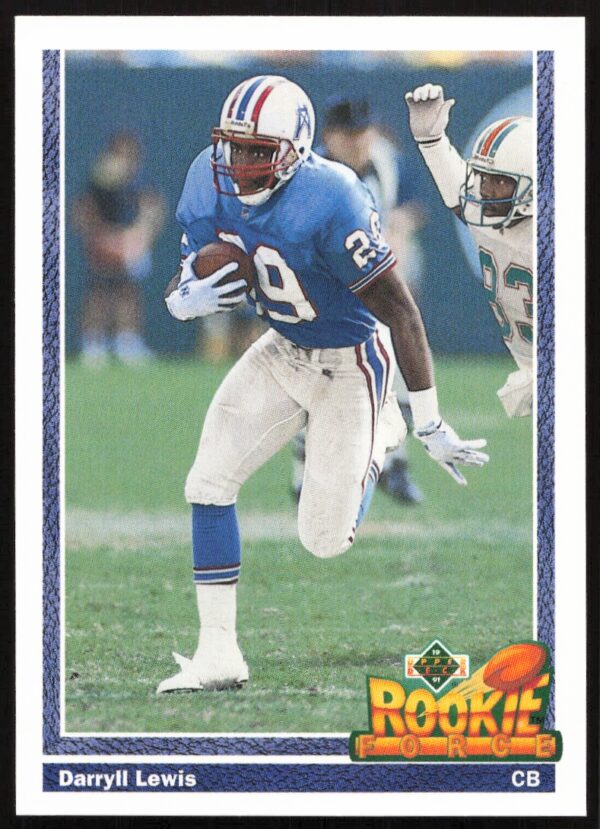 1991 Upper Deck Darryll Lewis #617 (Front)