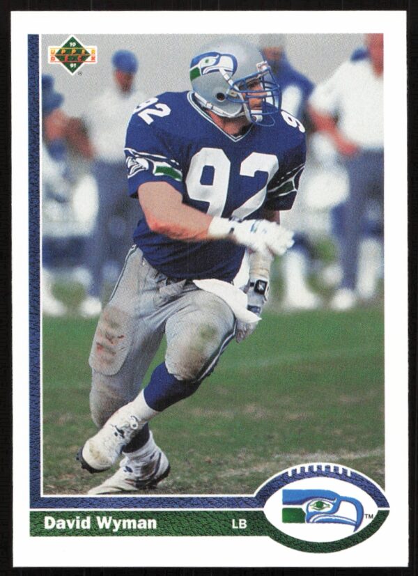 1991 Upper Deck David Wyman #340 (Front)