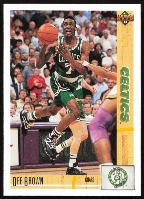 1991 Upper Deck Dee Brown #143 (Front)