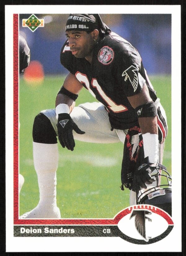 1991 Upper Deck Deion Sanders #154 (Front)