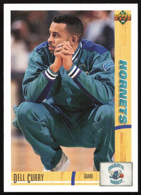 1991 Upper Deck Dell Curry #327 (Front)