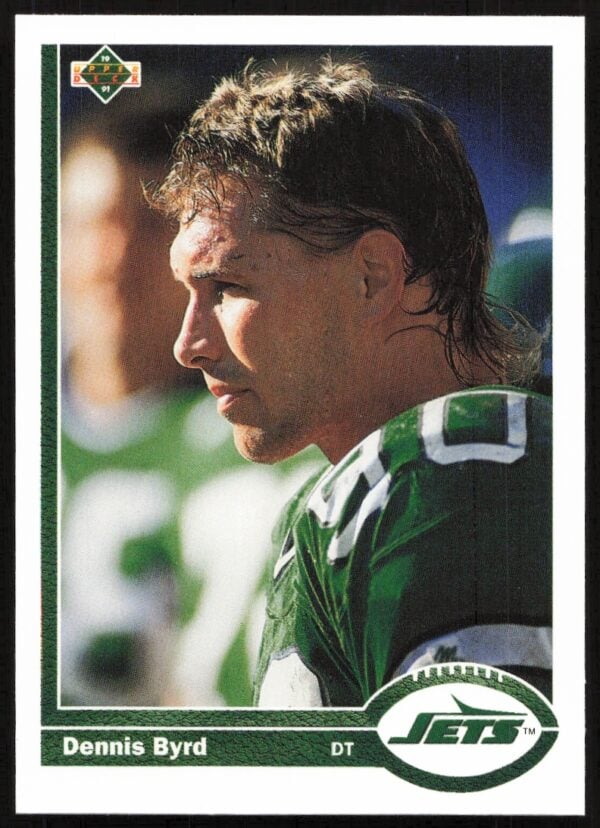 1991 Upper Deck Dennis Byrd #46 (Front)