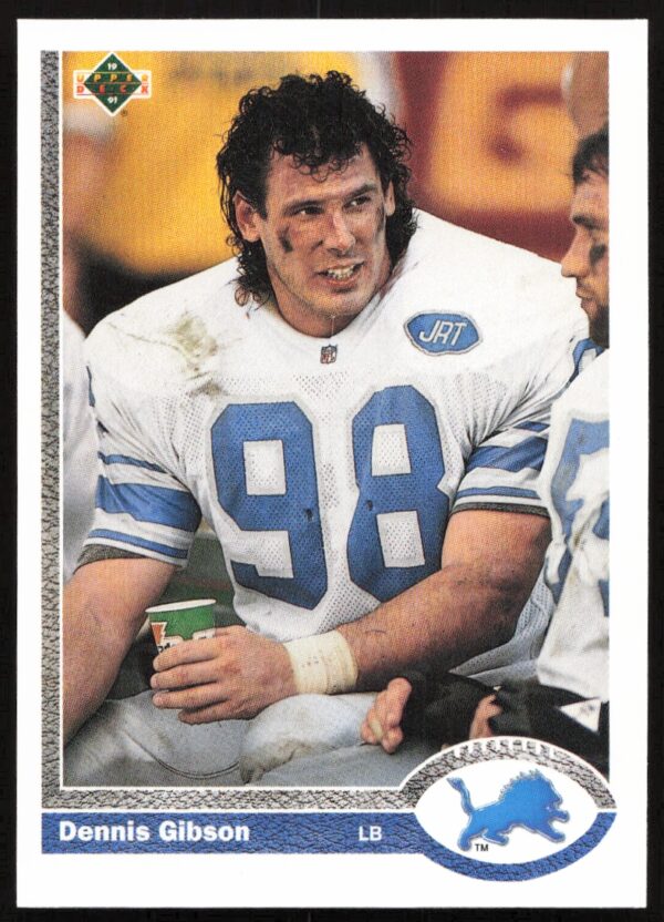 1991 Upper Deck Dennis Gibson #681 (Front)