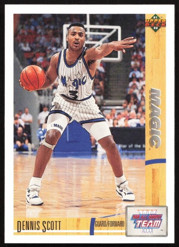 1991 Upper Deck Dennis Scott #38 (Front)