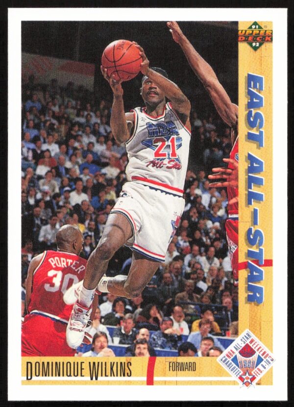 1991 Upper Deck Dominique Wilkins #66 (Front)