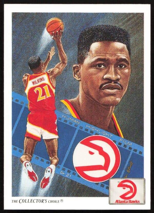 1991 Upper Deck Dominique Wilkins #79 (Front)