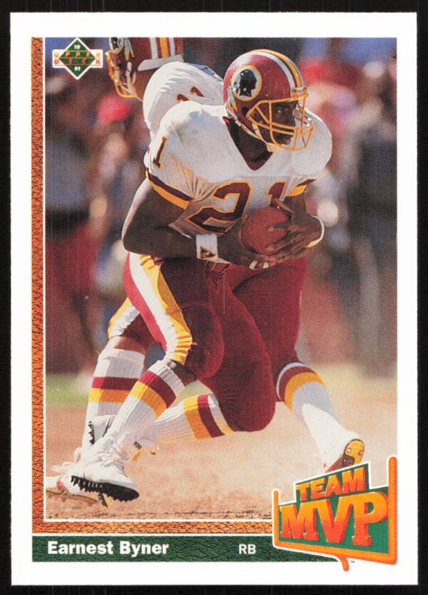 1991 Upper Deck Earnest Byner #478 (Front)