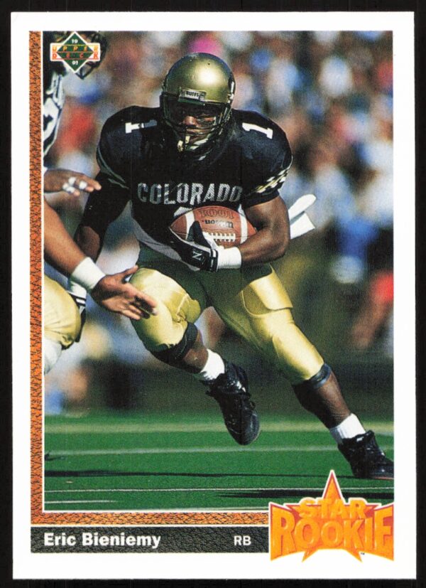 1991 Upper Deck Eric Bieniemy #2 (Front)