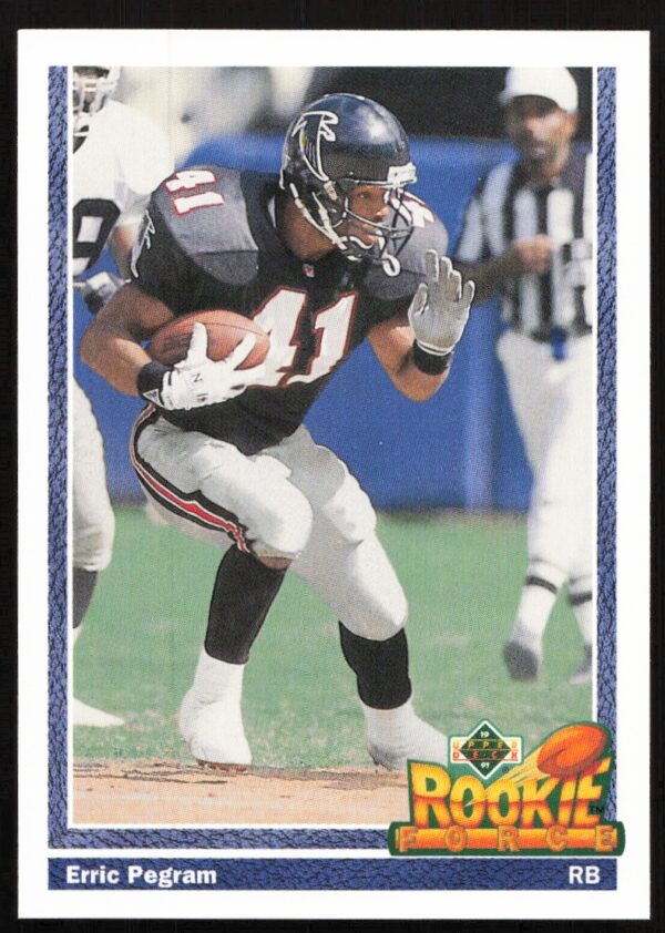 1991 Upper Deck Erric Pegram #638 (Front)