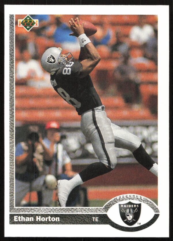 1991 Upper Deck Ethan Horton #582 (Front)