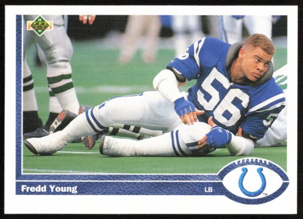1991 Upper Deck Fredd Young #179 (Front)