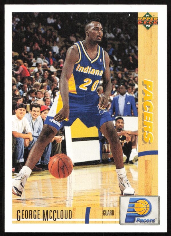 1991 Upper Deck George McCloud #233 (Front)