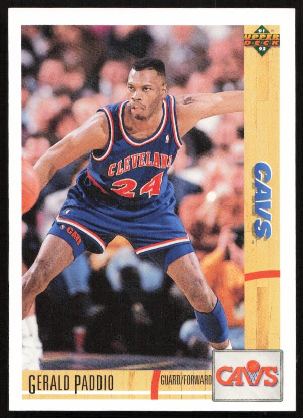 1991 Upper Deck Gerald Paddio #230 (Front)