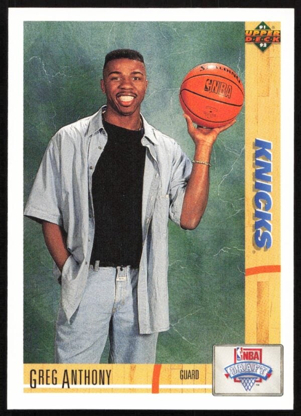 1991 Upper Deck Greg Anthony #7 (Front)