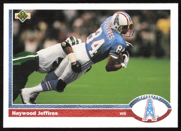 1991 Upper Deck Haywood Jeffires #258 (Front)