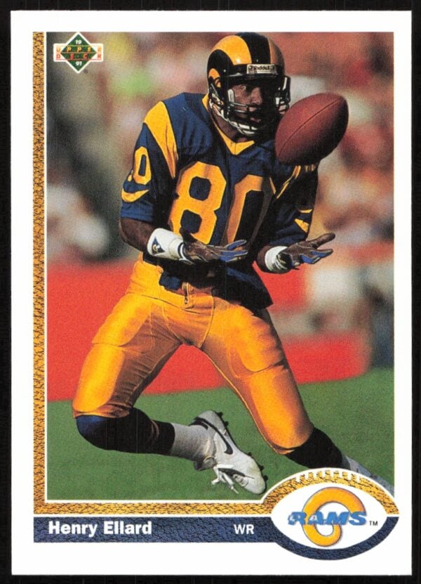 1991 Upper Deck Henry Ellard #362 (Front)