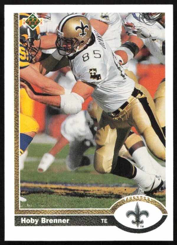 1991 Upper Deck Hoby Brenner #391 (Front)