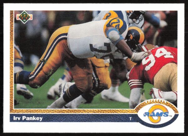 1991 Upper Deck Irv Pankey #497 (Front)