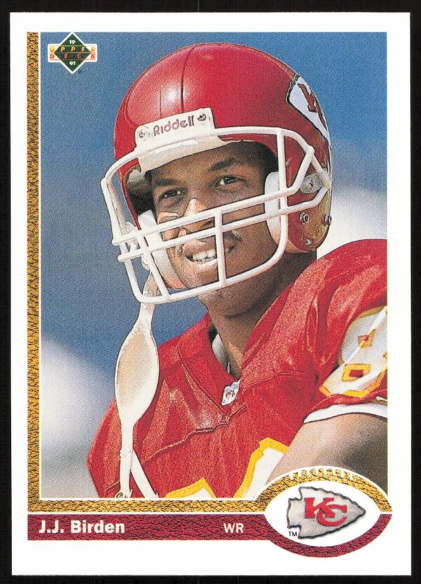 1991 Upper Deck J.J. Birden #661 (Front)