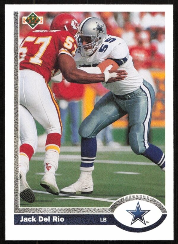 1991 Upper Deck Jack Del Rio #426 (Front)