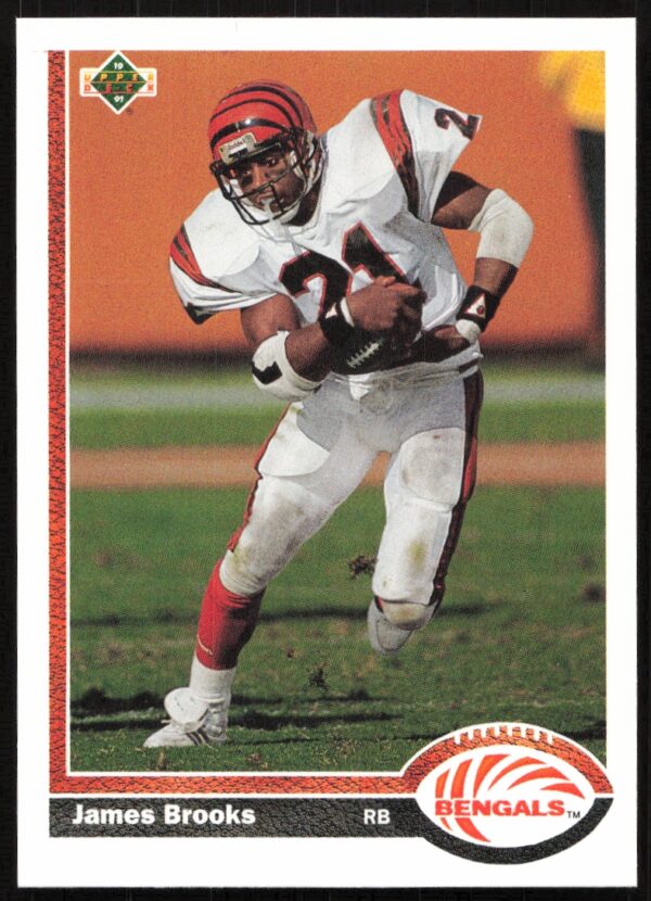 1991 Upper Deck James Brooks #365 (Front)