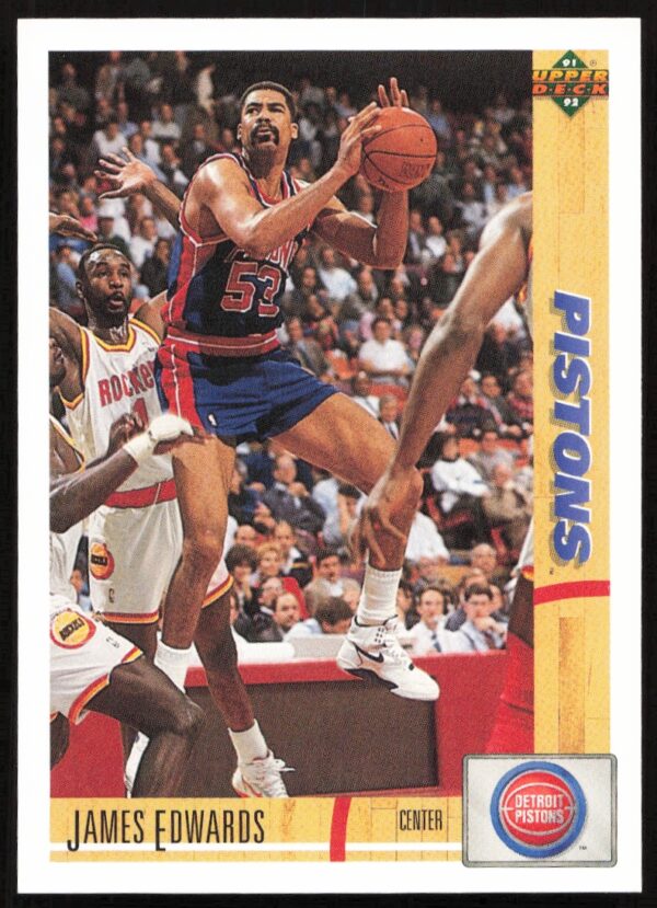 1991 Upper Deck James Edwards #338 (Front)