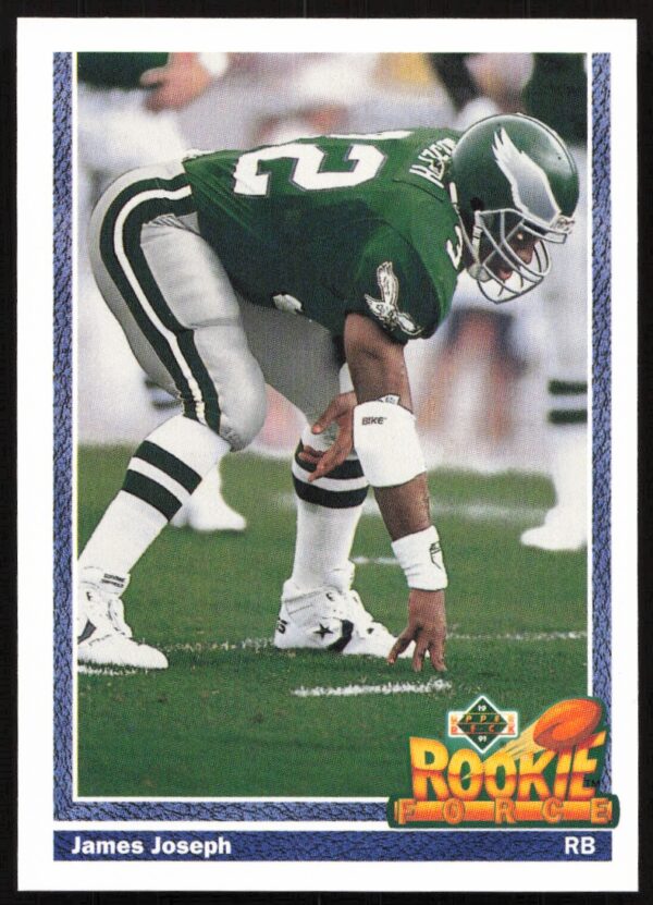 1991 Upper Deck James Joseph #652 (Front)