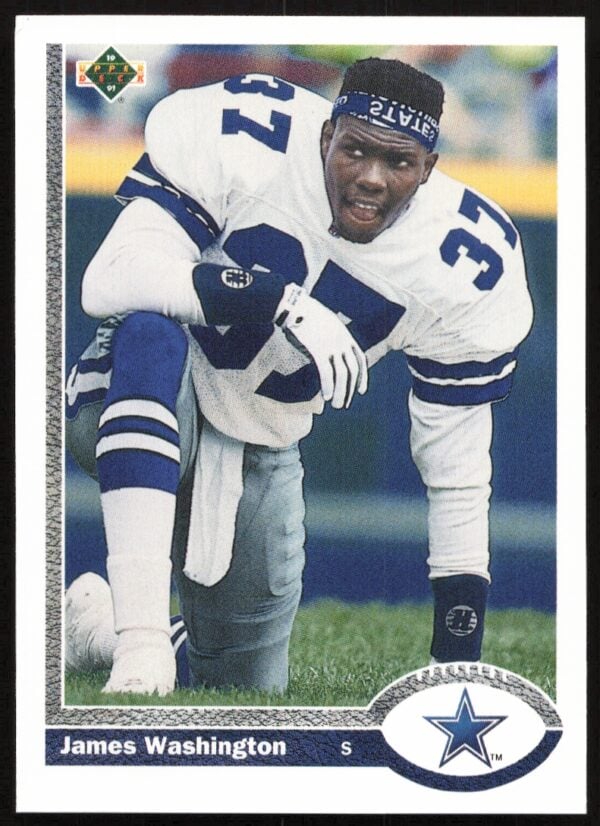 1991 Upper Deck James Washington #679 (Front)