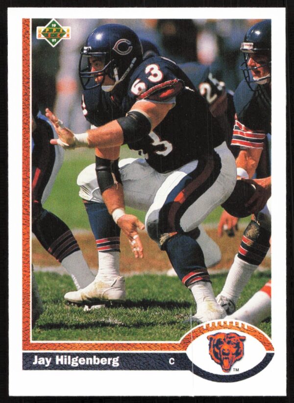 1991 Upper Deck Jay Hilgenberg #267 (Front)