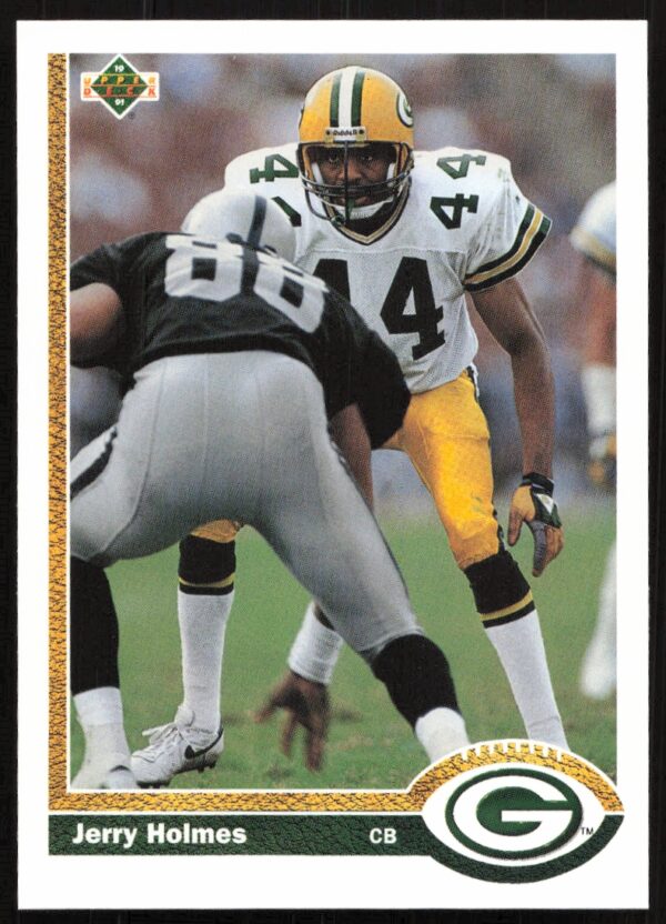 1991 Upper Deck Jerry Holmes #378 (Front)