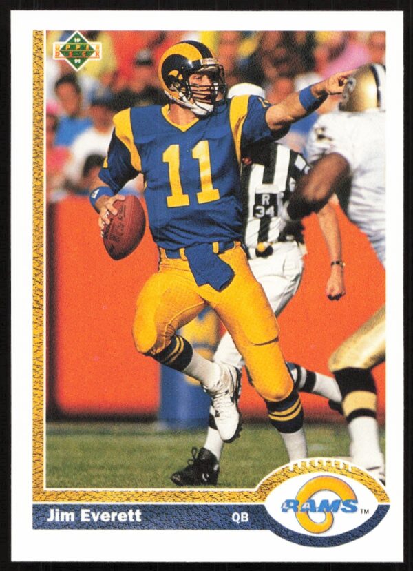 1991 Upper Deck Jim Everett #164 (Front)