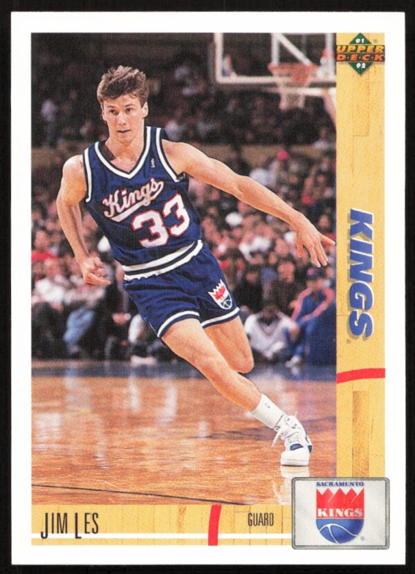 1991 Upper Deck Jim Les #360 (Front)