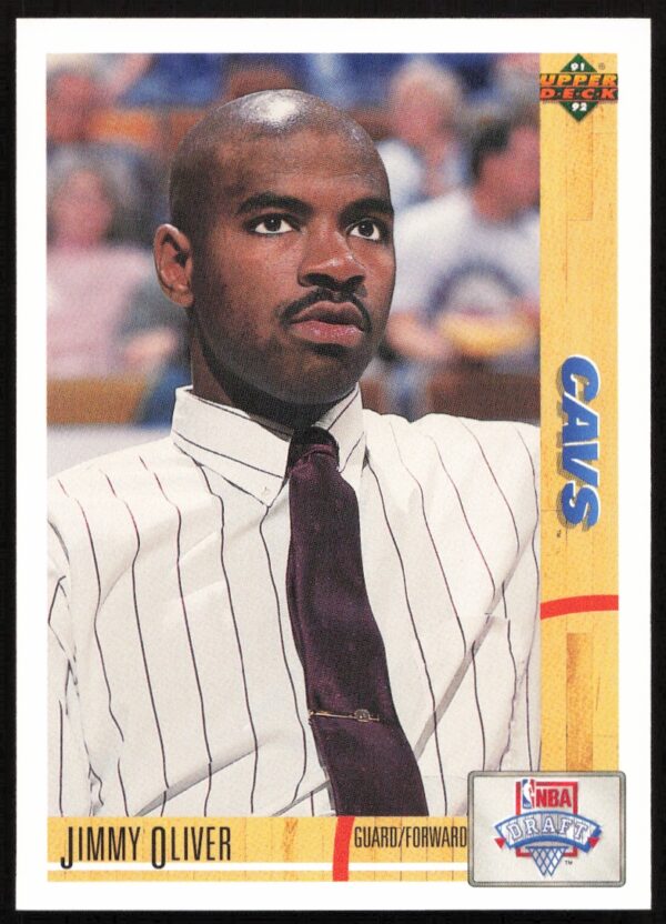 1991 Upper Deck Jimmy Oliver #19 (Front)