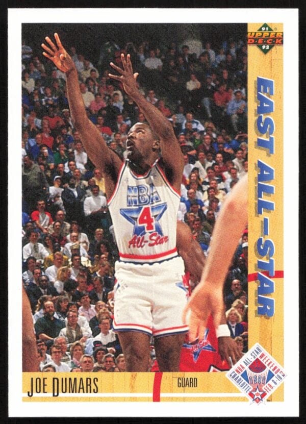 1991 Upper Deck Joe Dumars #61 (Front)