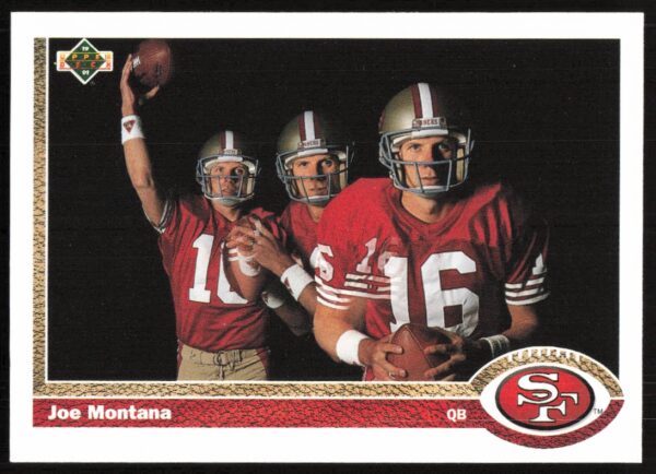 1991 Upper Deck Joe Montana #54 (Front)