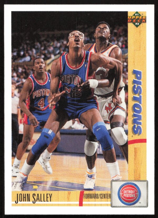 1991 Upper Deck John Salley #190 (Front)