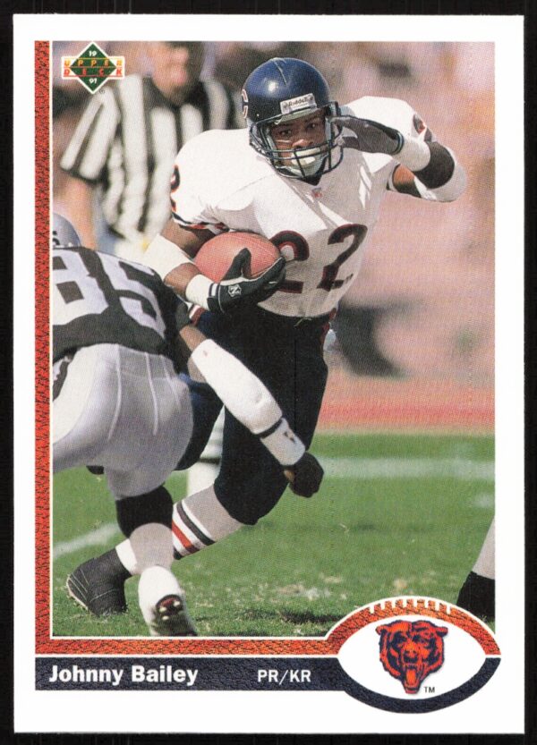 1991 Upper Deck Johnny Bailey #522 (Front)