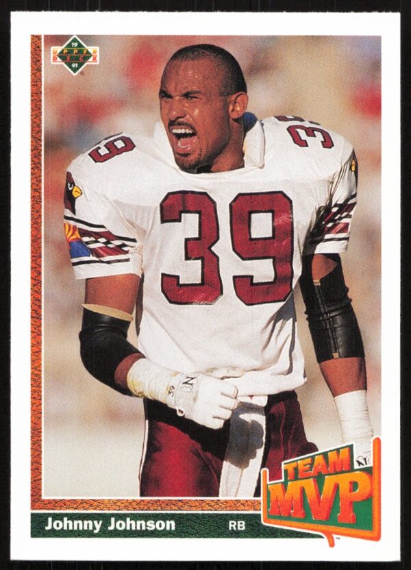 1991 Upper Deck Johnny Johnson #472 (Front)