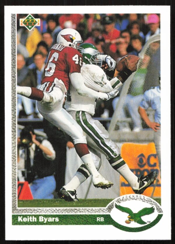 1991 Upper Deck Keith Byars #282 (Front)