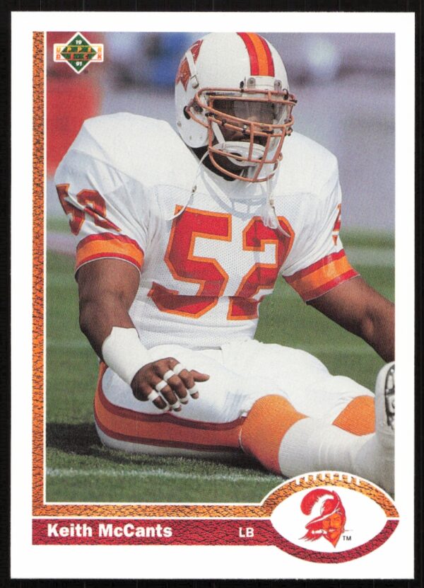 1991 Upper Deck Keith McCants #367 (Front)