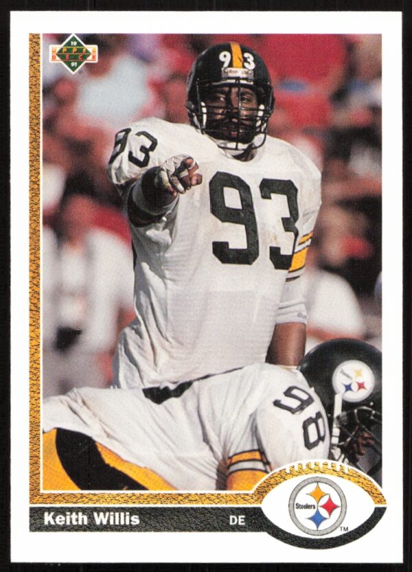 1991 Upper Deck Keith Willis #413 (Front)