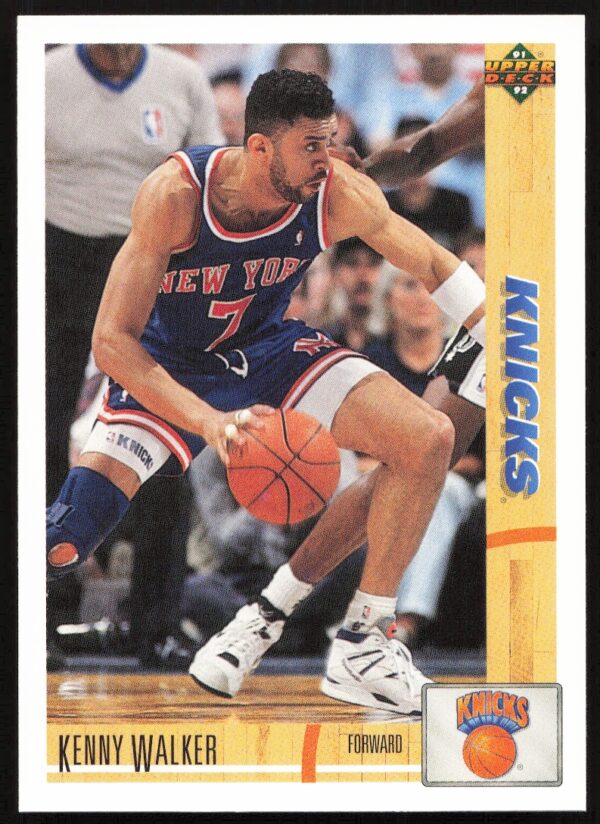 1991 Upper Deck Kenny Walker #347 (Front)