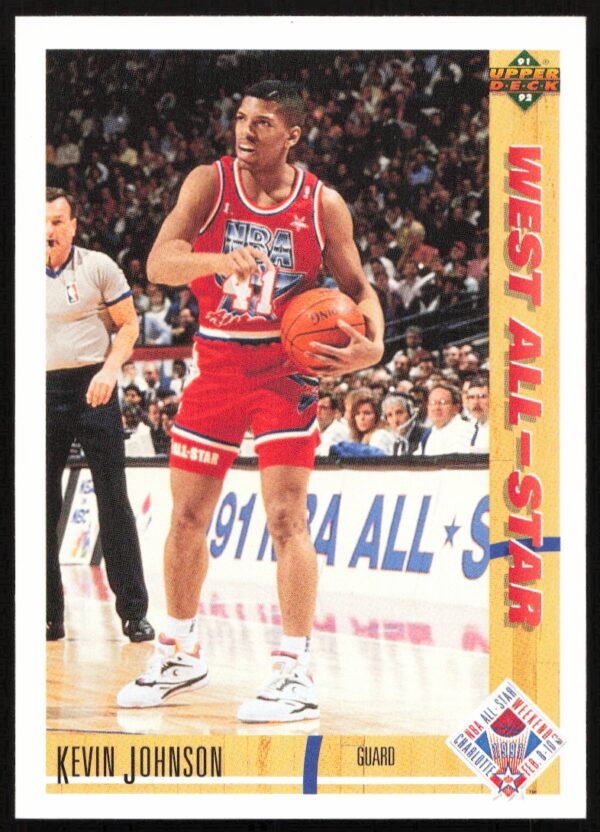 1991 Upper Deck Kevin Johnson #59 (Front)